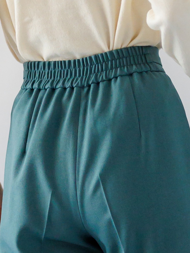 【30%OFF】綾二重センタープレスパンツ