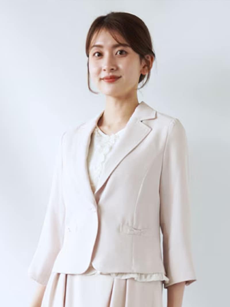 フレンチキス七分袖テーラードジャケット｜KarLParkLane Style ONLINE SHOP