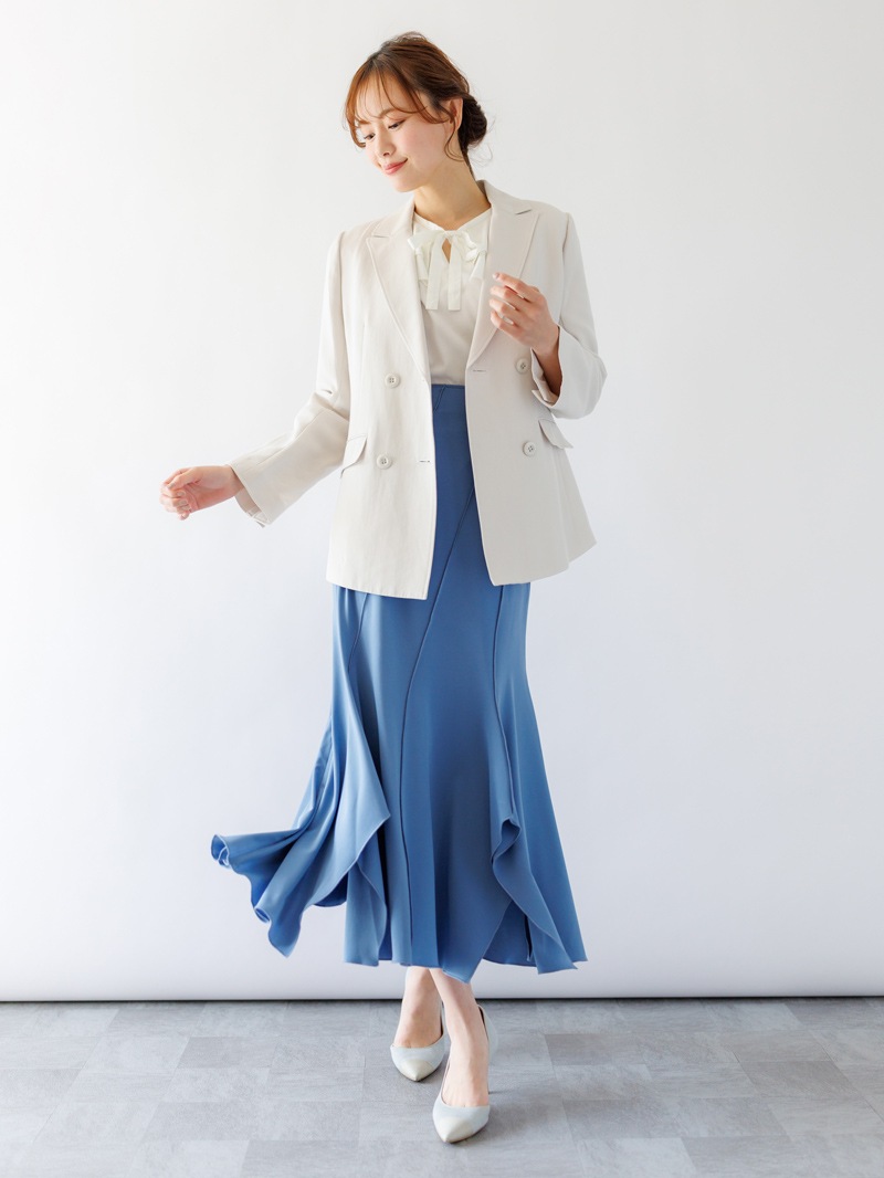 ニット切替マーメイドスカート｜KarLParkLane Style ONLINE SHOP