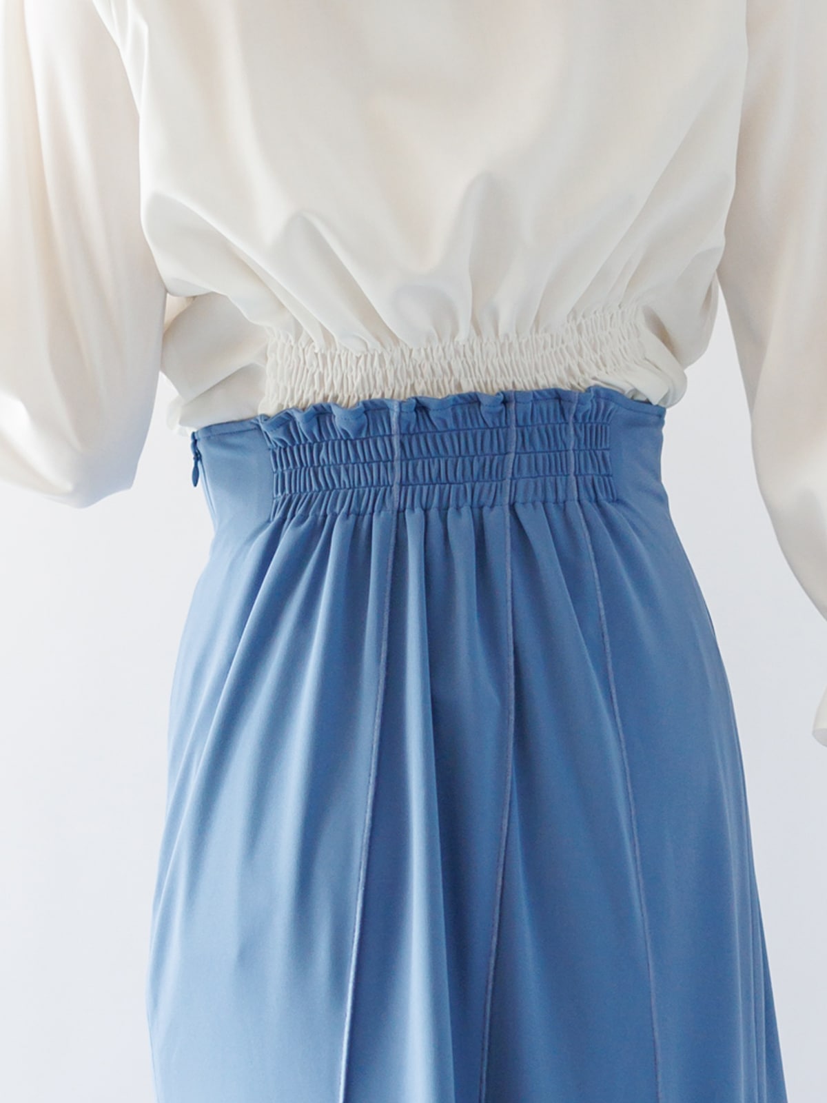 ニット切替マーメイドスカート