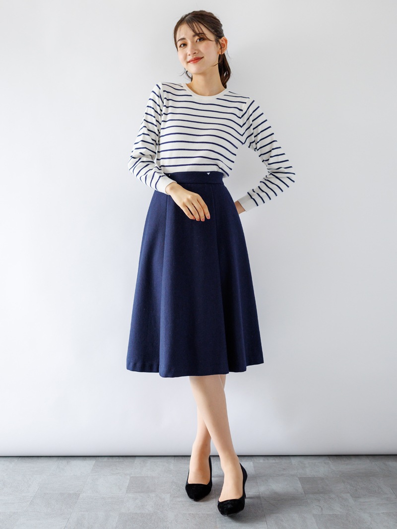 BLACK FRIDAY】ボーダー丸首ニット｜KarLParkLane Style ONLINE SHOP