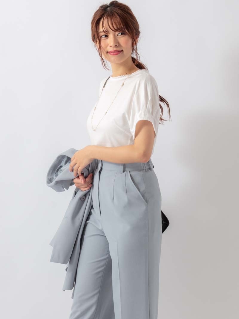 ドルマンレース付カットソー｜KarLParkLane Style ONLINE SHOP