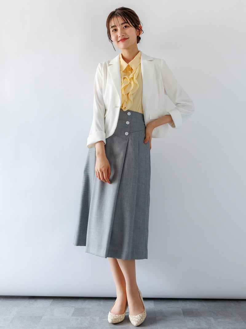 コンパクトストレッチラッセルテーラードジャケット