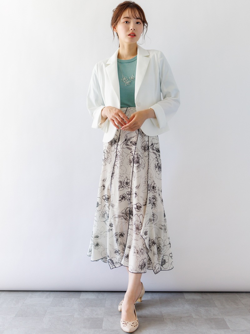 コンパクトストレッチラッセルテーラードジャケット