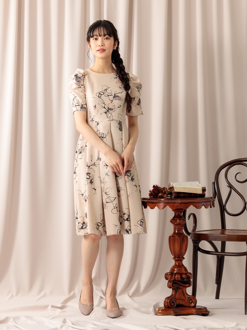 花柄プリントワンピース｜KarLParkLane Style ONLINE SHOP