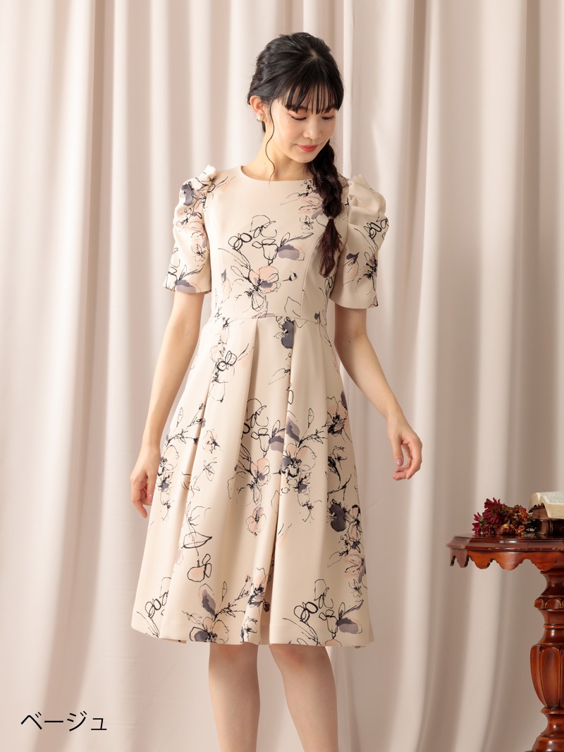 花柄プリントワンピース｜KarLParkLane Style ONLINE SHOP