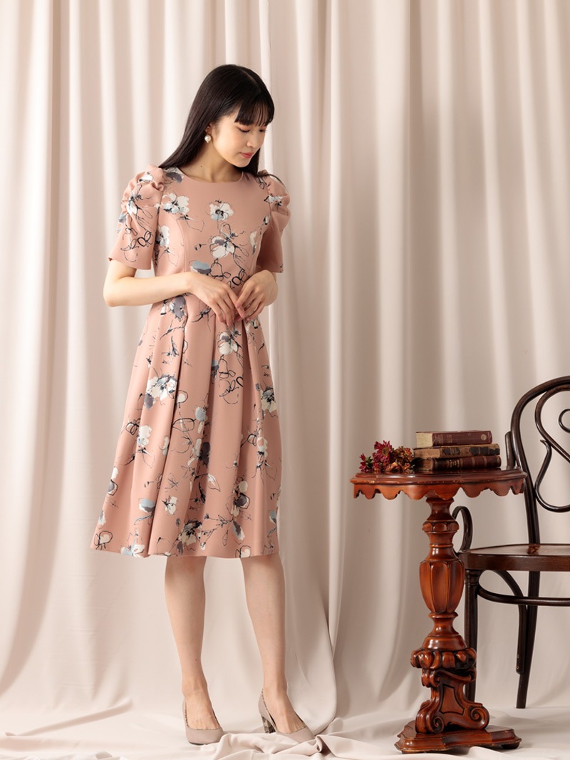 花柄プリントワンピース｜KarLParkLane Style ONLINE SHOP