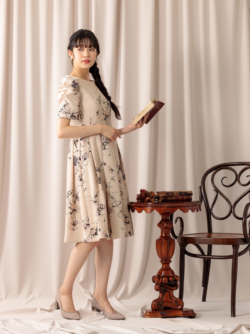 花柄プリントワンピース｜KarLParkLane Style ONLINE SHOP