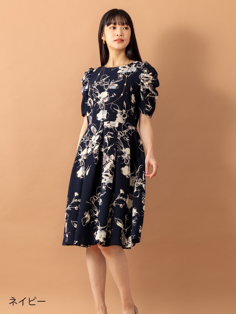花柄プリントワンピース｜KarLParkLane Style ONLINE SHOP