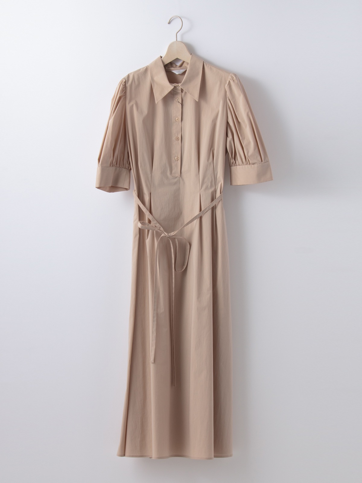 【50%OFF】タイプライターシャツワンピース
