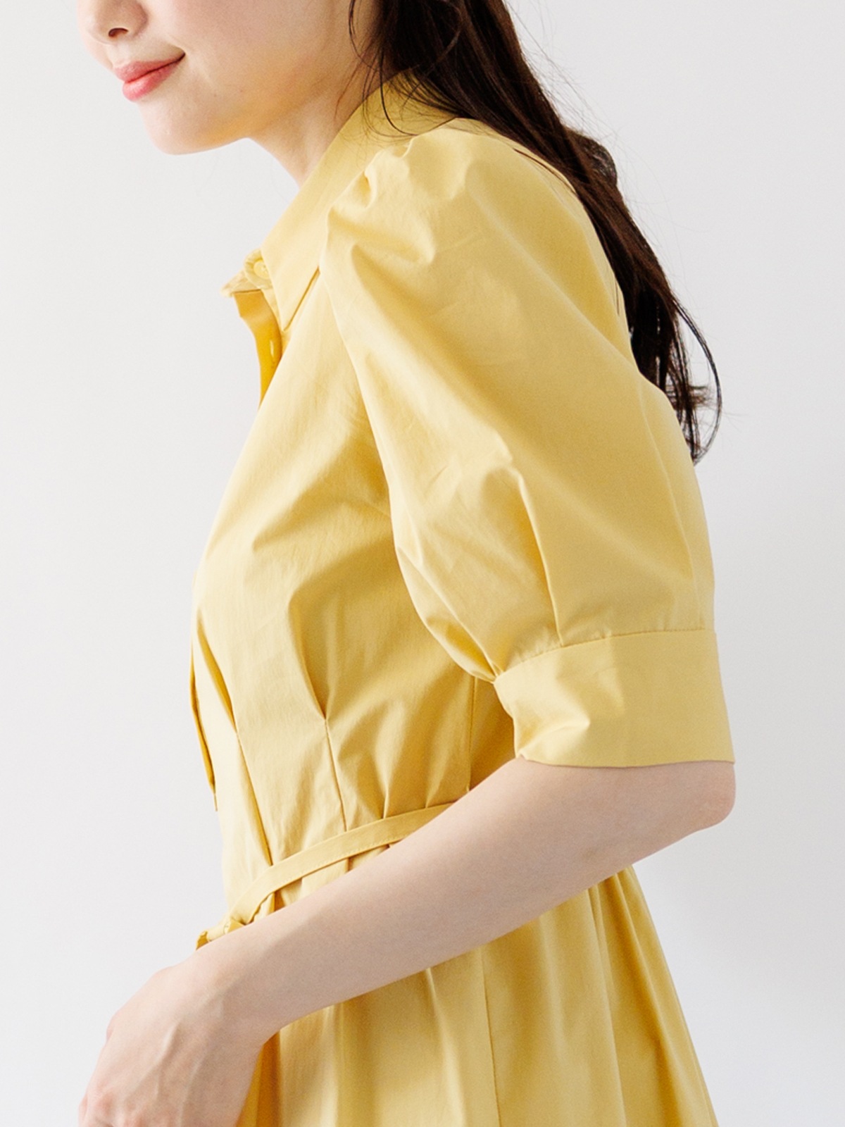 【50%OFF】タイプライターシャツワンピース