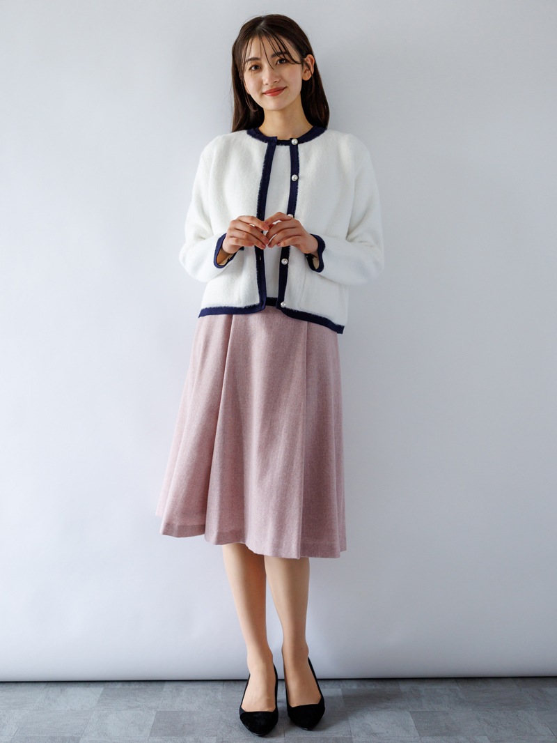 ツィードタックフレアースカート｜KarLParkLane Style ONLINE SHOP