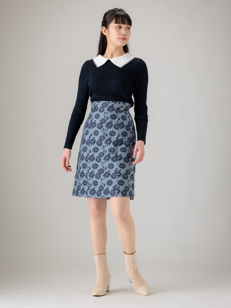 コーディネートニット