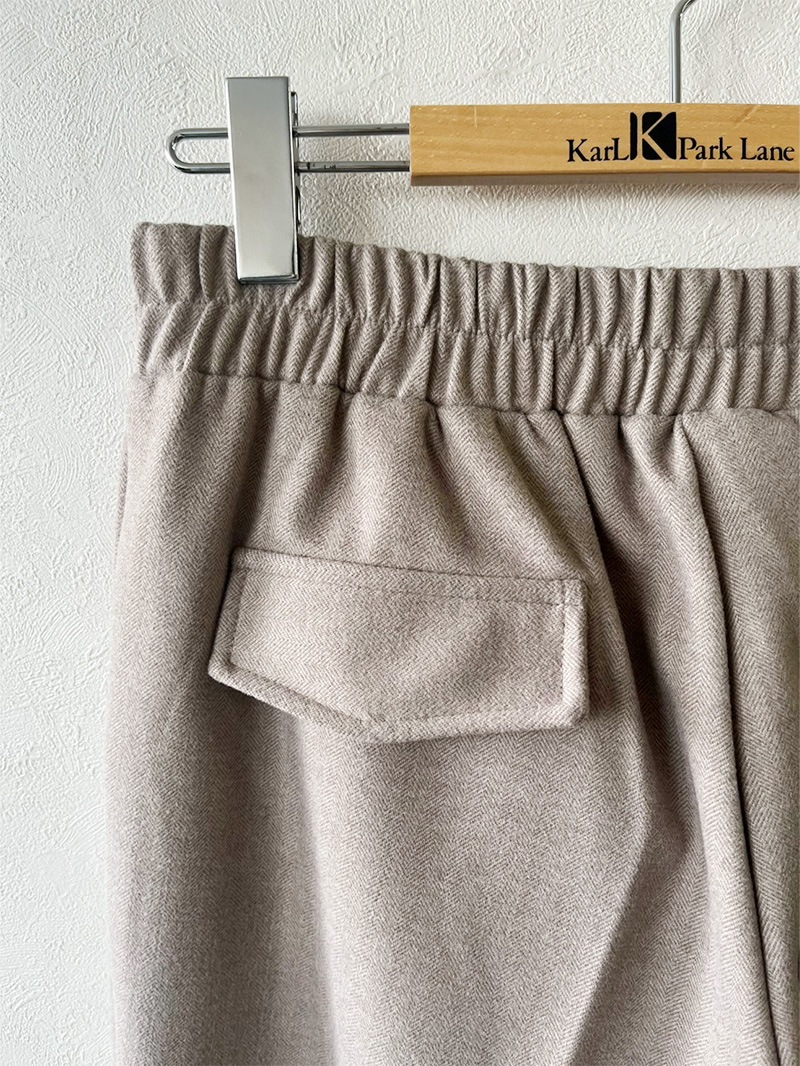【20%OFF】ヘリンボーン ストレートパンツ