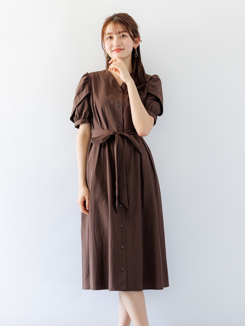 yukiemon チャッピーツリー　リネン　ワンピース yukiemon チャッピーツリー リネン ワンピース