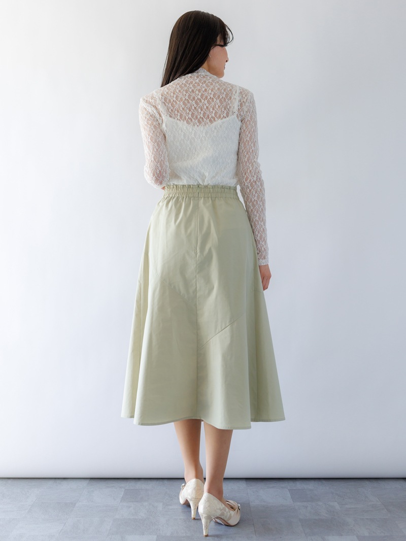 立衿レースインナー<秋コーデ>