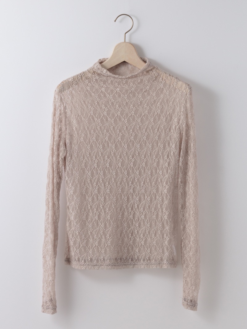 立衿レースインナー<秋コーデ>