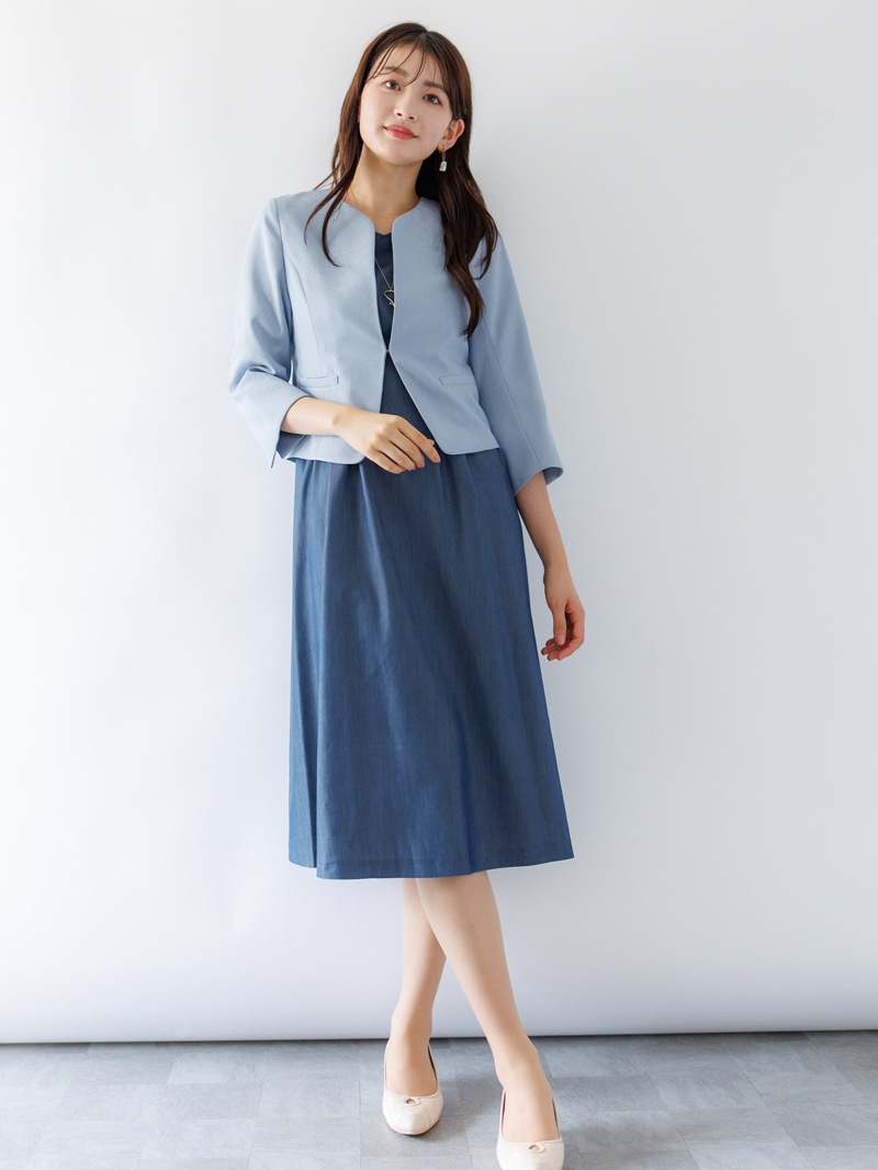 【限定70％OFF】麻調合繊キーネックジャケット