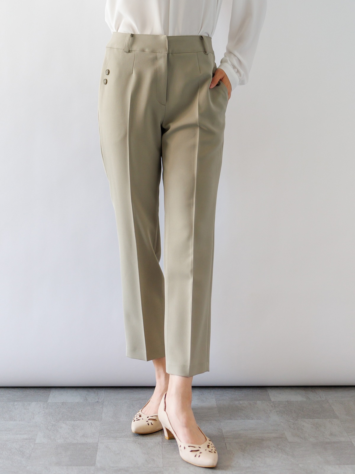 トリッカ－センタ－プレスパンツ