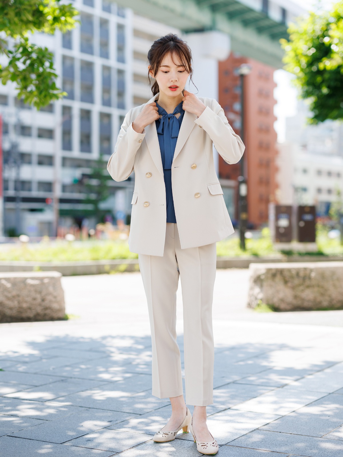 トリッカ－センタ－プレスパンツ