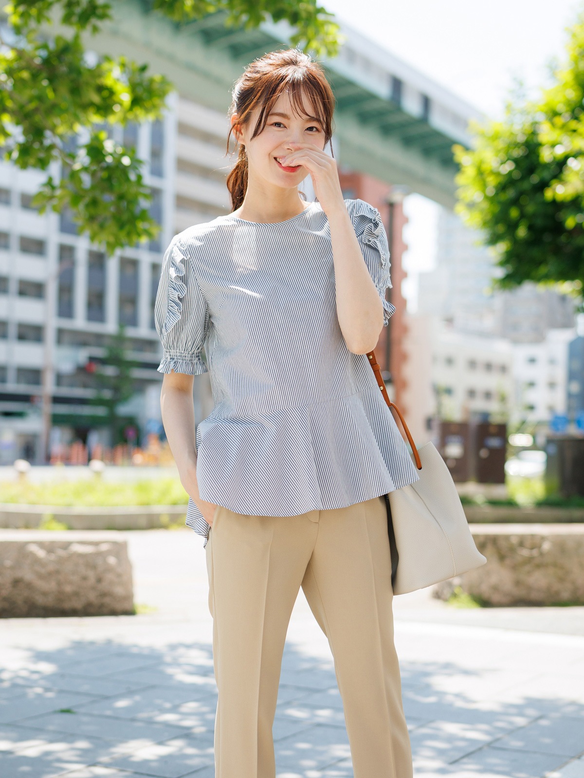 トリッカ－センタ－プレスパンツ