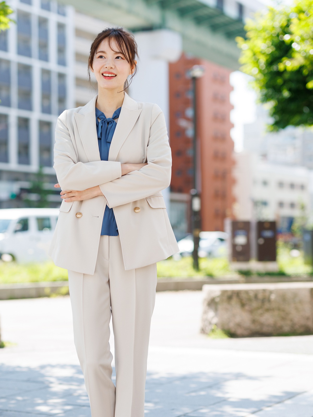 トリッカ－センタ－プレスパンツ