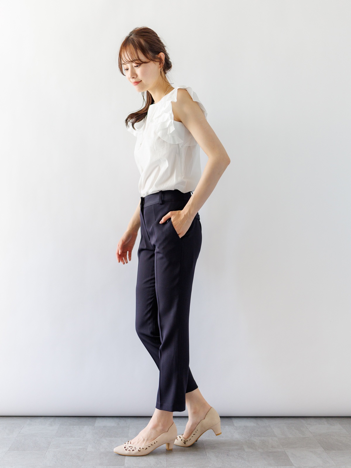 トリッカ－センタ－プレスパンツ