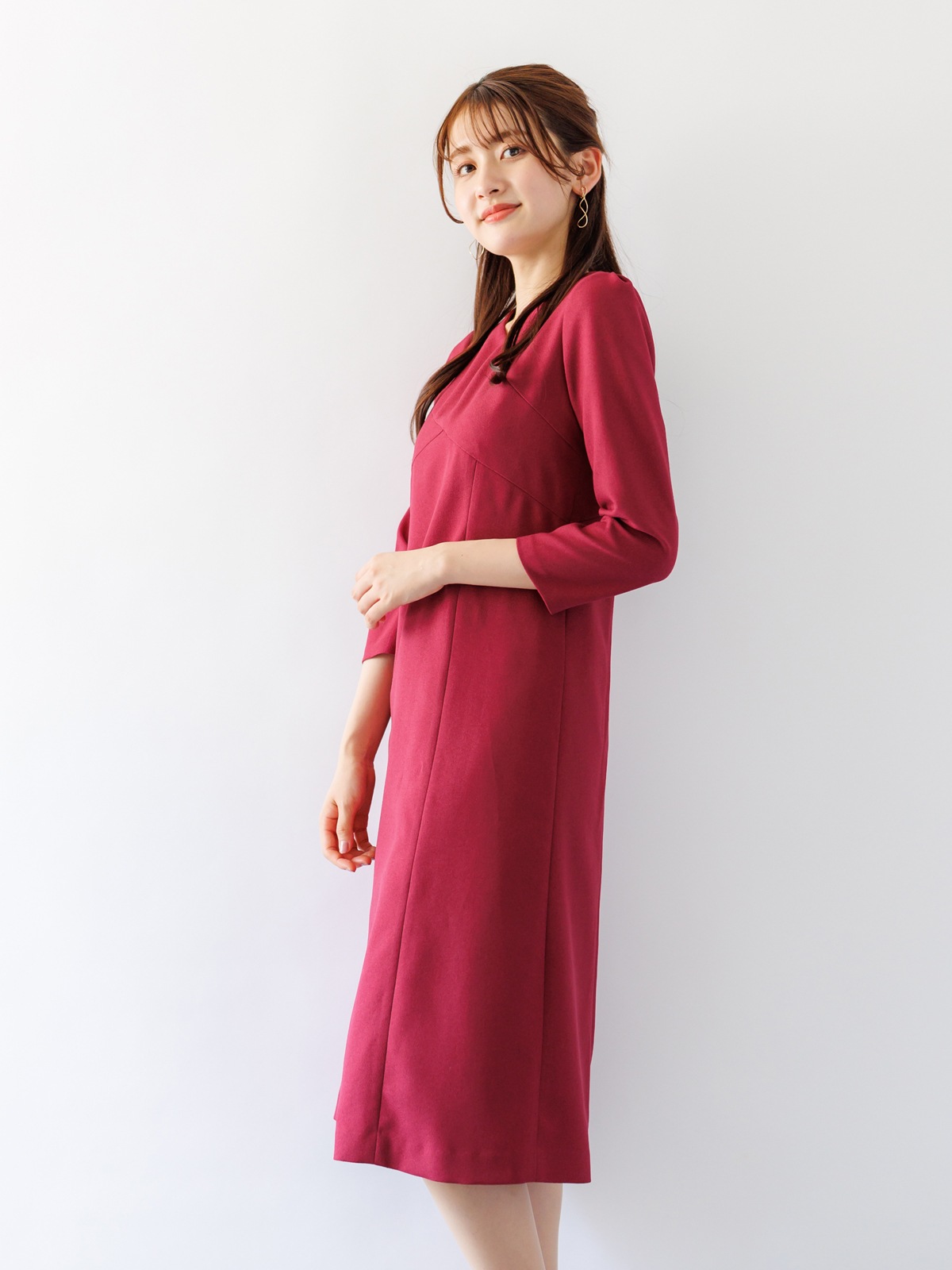 ななめ切替ワンピース