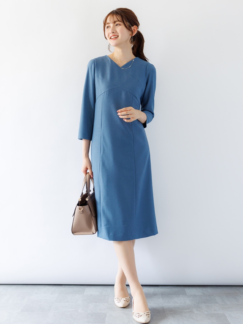 ななめ切替ワンピース