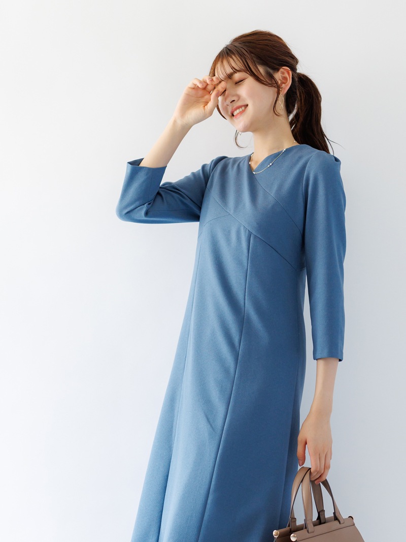 ななめ切替ワンピース