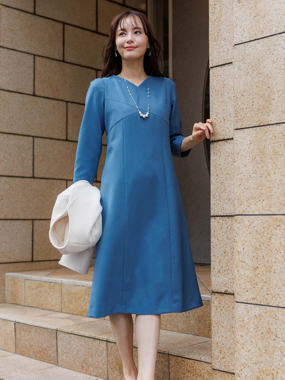 ななめ切替ワンピース