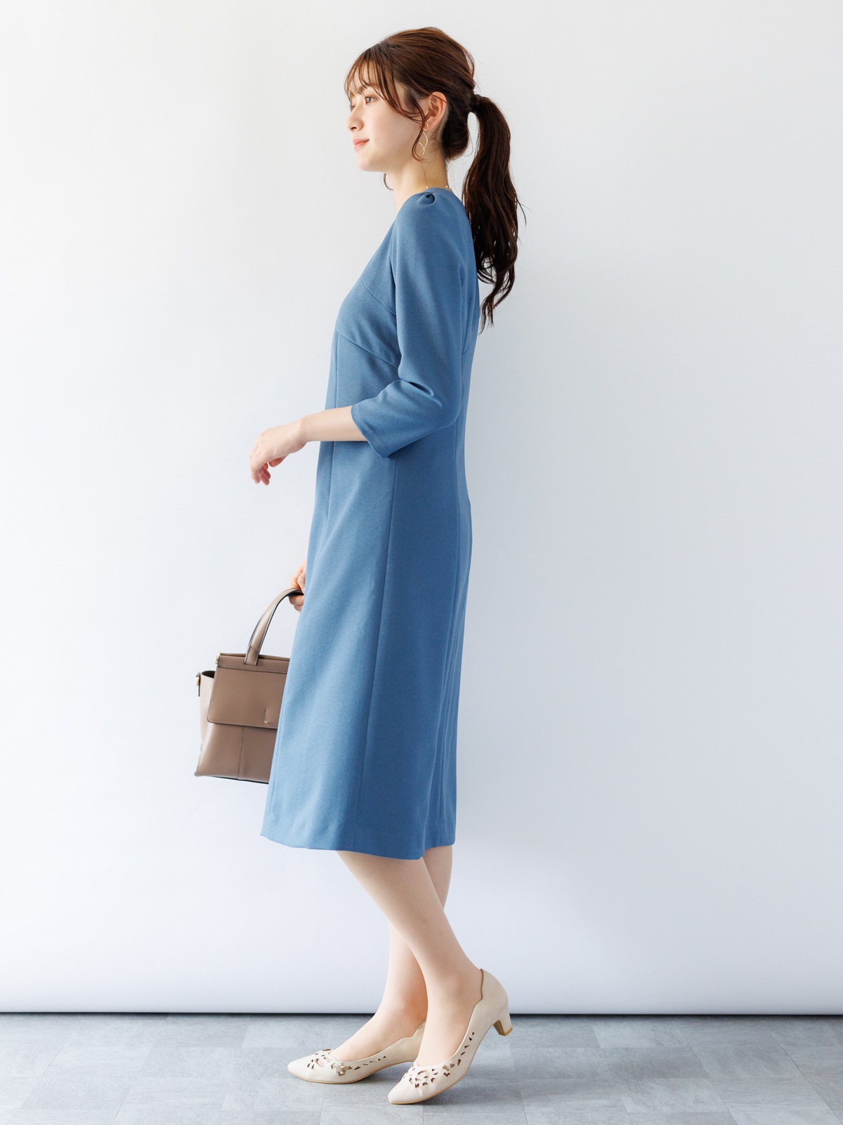 ななめ切替ワンピース