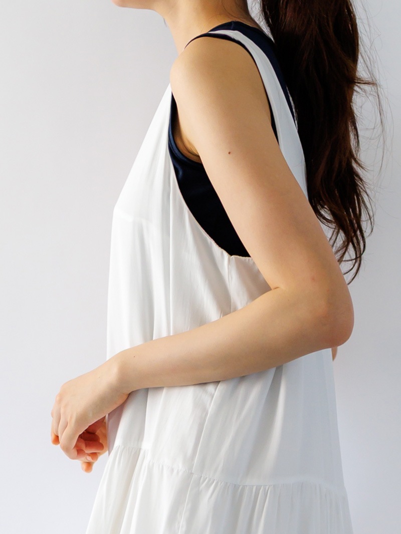 ティアードノースリワンピース