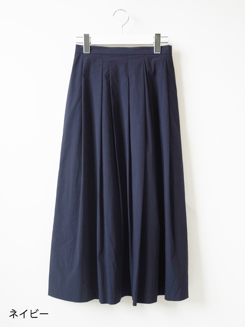 【訳あり】ボディシェルクールブロードタックスカート(207515/ホワイト/9号)