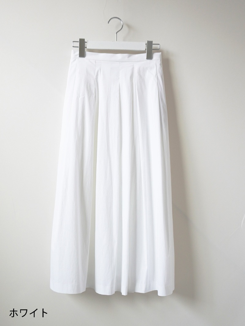 【訳あり】ボディシェルクールブロードタックスカート(207515/ホワイト/9号)