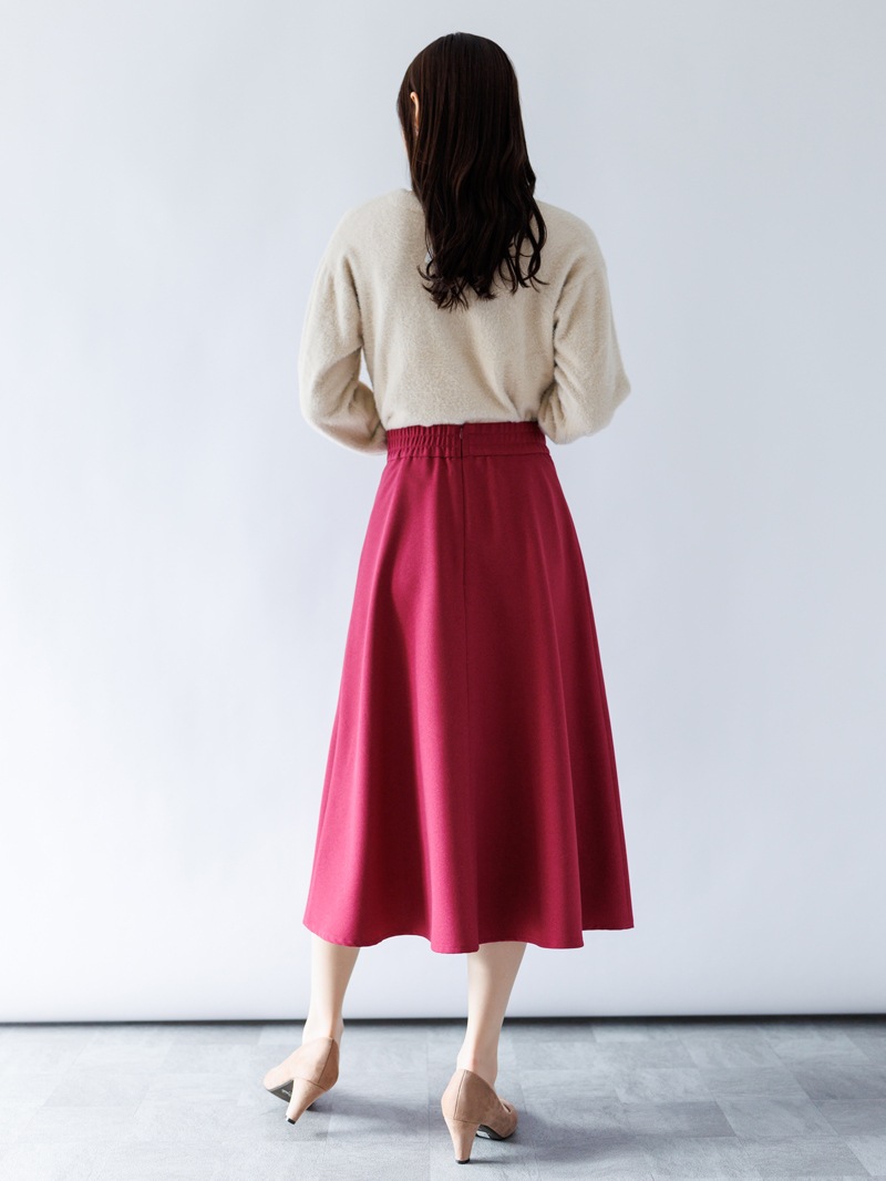 【50%OFF】グレシアウォーム巻風フレアースカート
