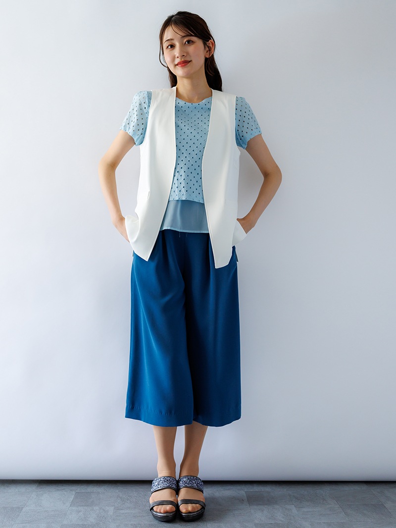 リリーワルツツイル ジレ