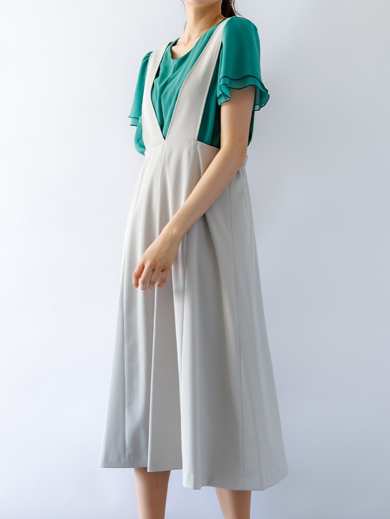 リリーワルツ サスペンダースカート