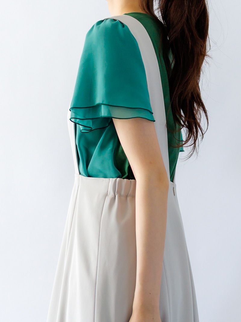 リリーワルツ サスペンダースカート