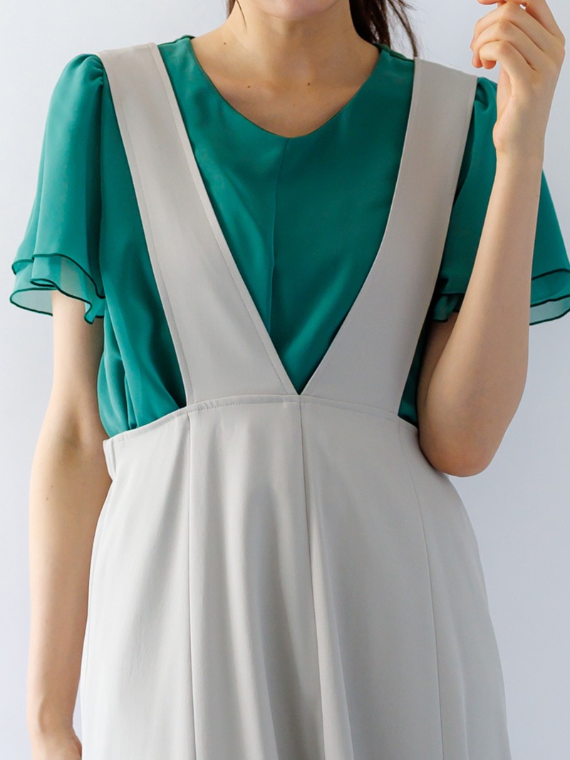 リリーワルツ サスペンダースカート