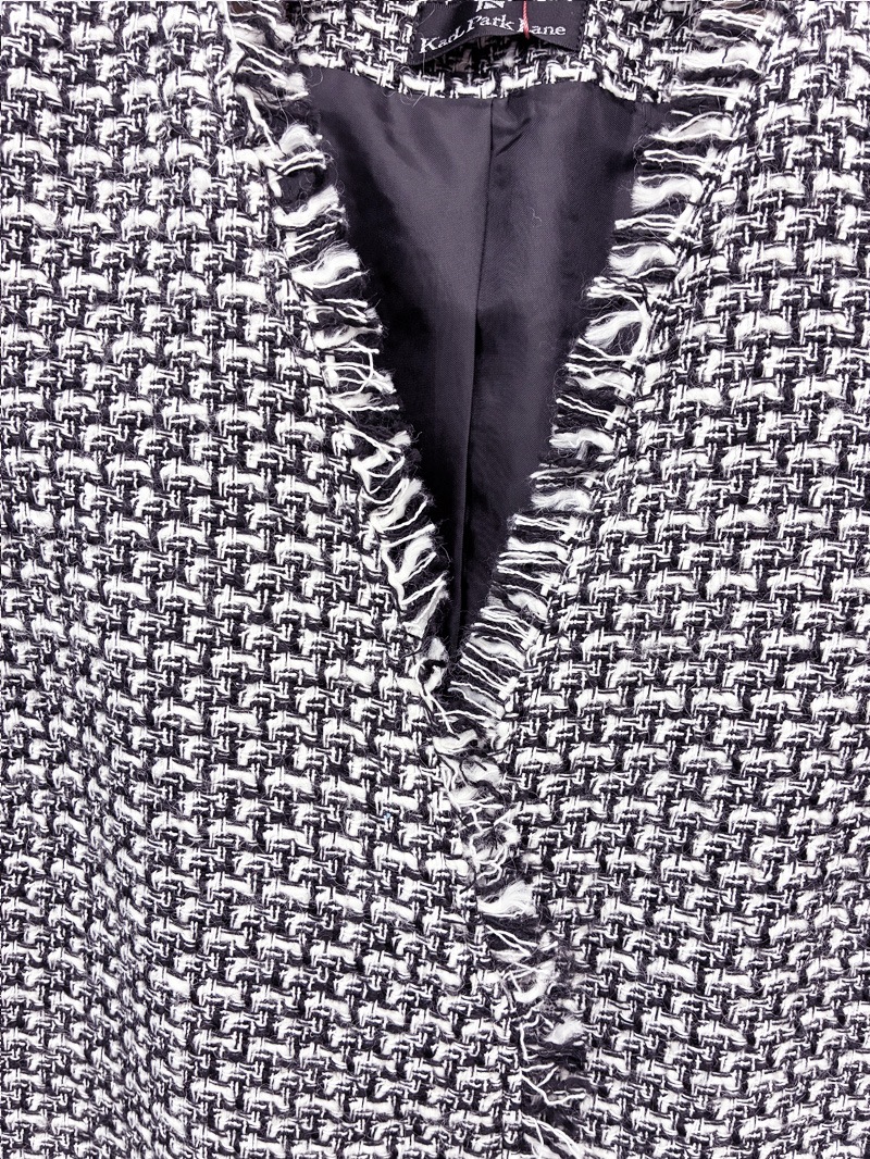 【50%OFF】ツィード フリンジジレ