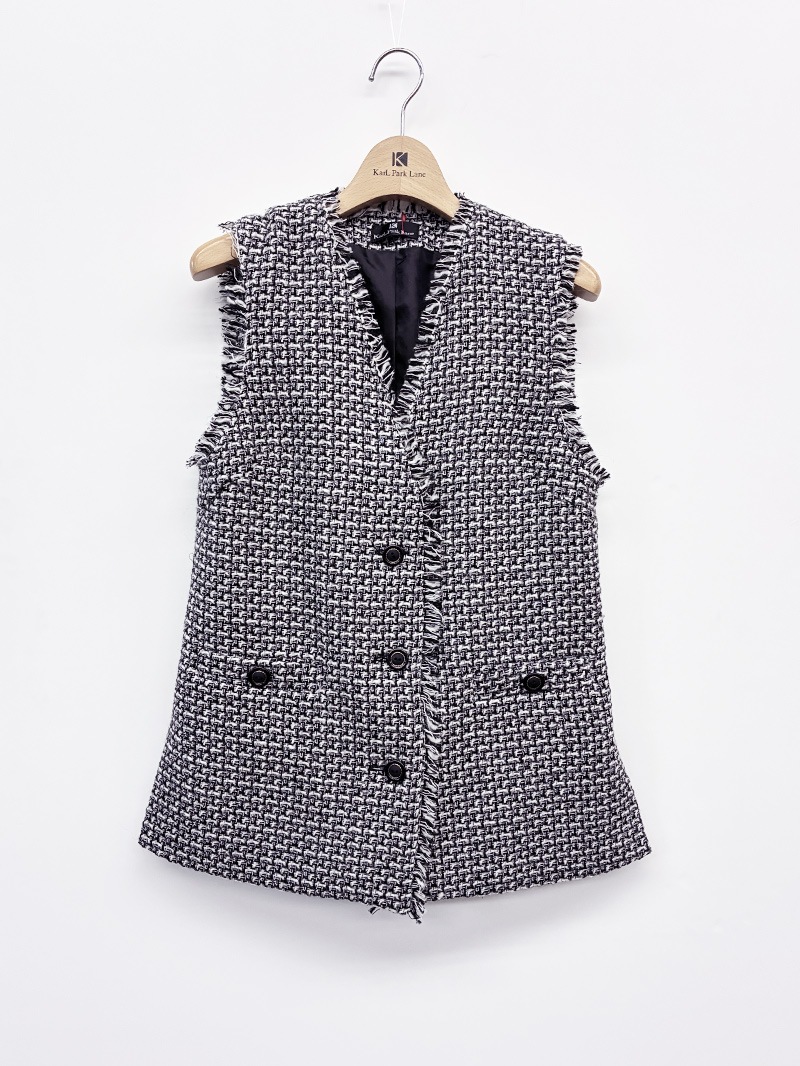 【50%OFF】ツィード フリンジジレ