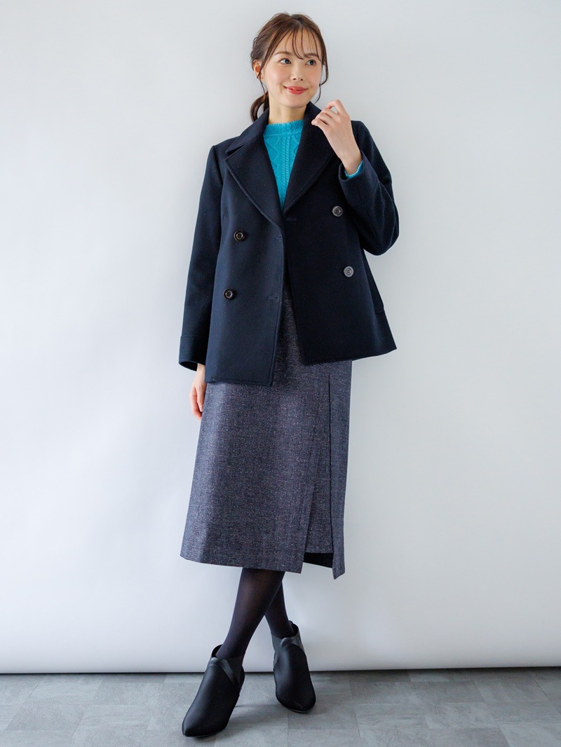 【50%OFF】ジャッカルシングルメルトンピーコート