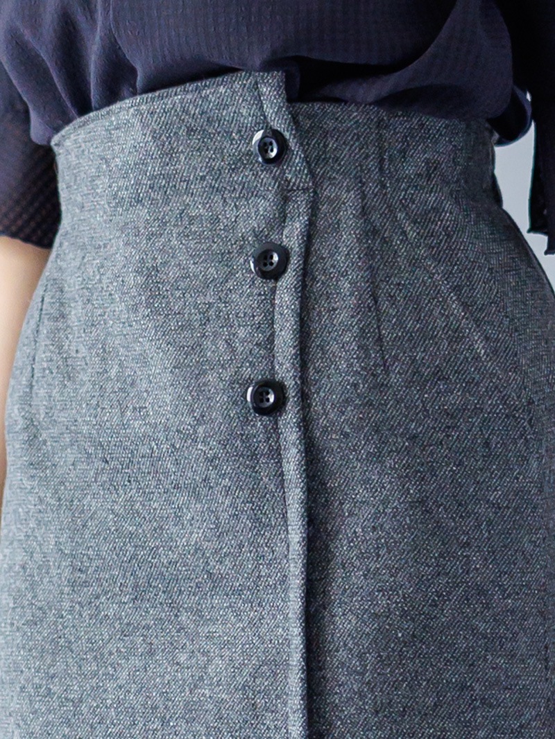 50%OFF】ストレッチツイードAラインスカート｜KarLParkLane Style