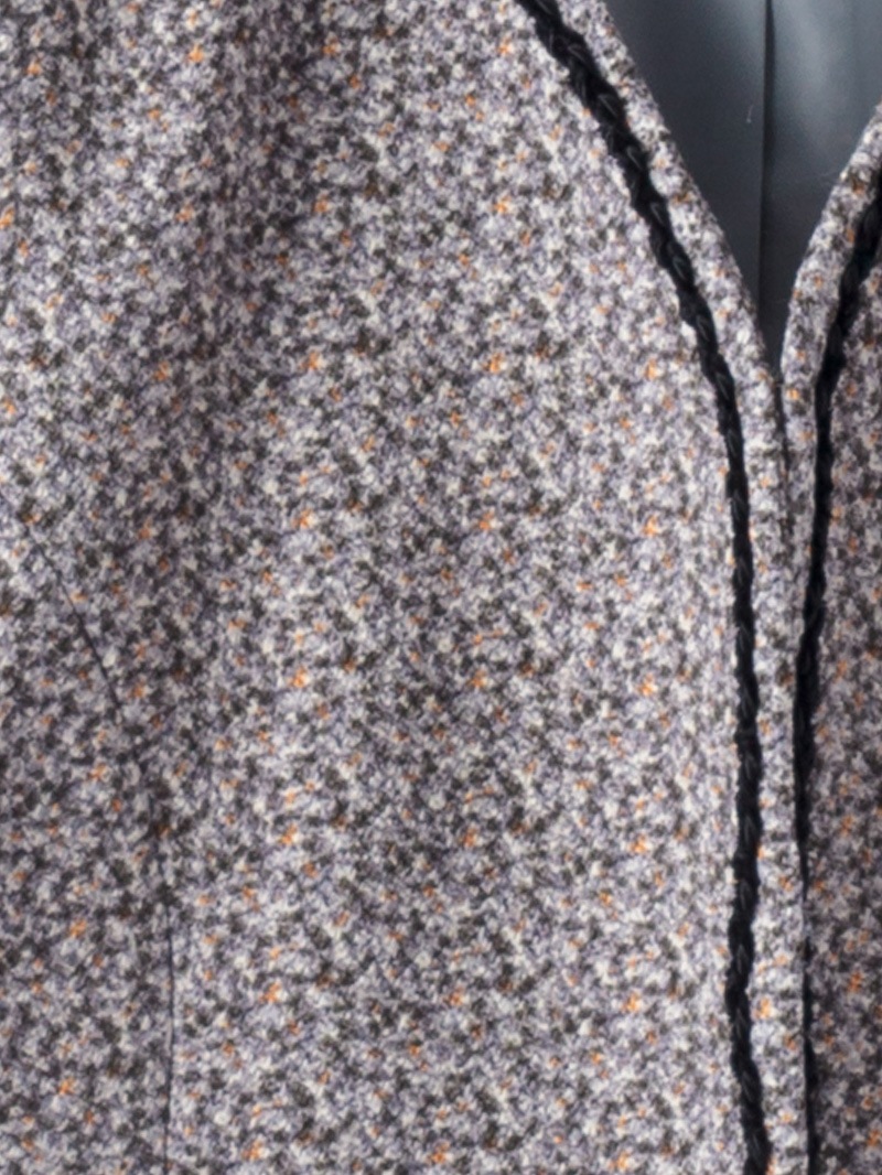 【50%OFF】プリント ブレード付ジレ