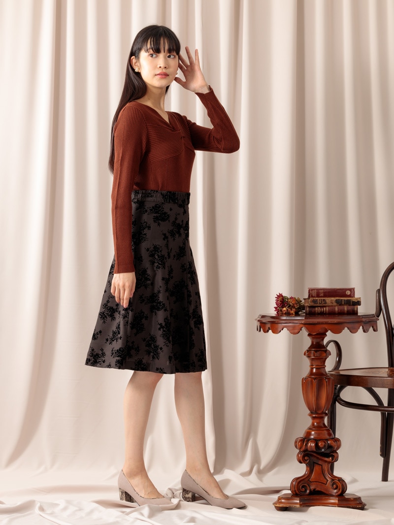 パトリオットリブひねりニット<アウトレット均一価格>