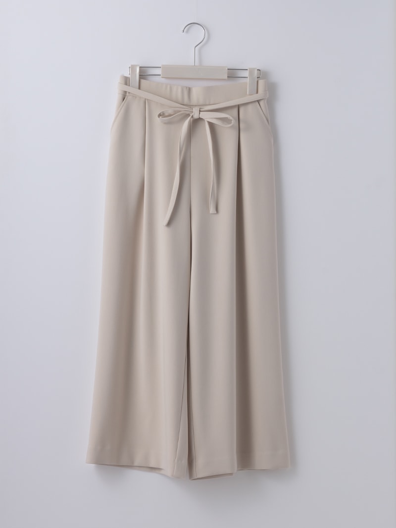 共ヒモ付ウエストゴムパンツ