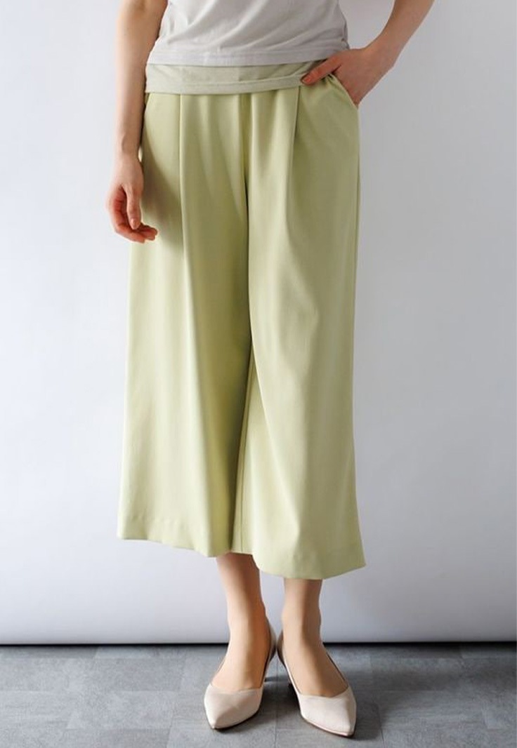 共ヒモ付ウエストゴムパンツ