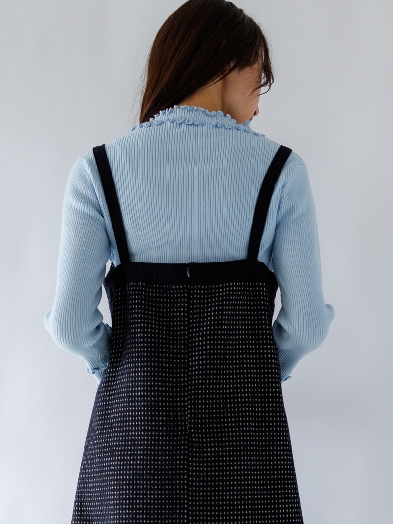 【50％OFF】チェックツィードショートジャンスカ