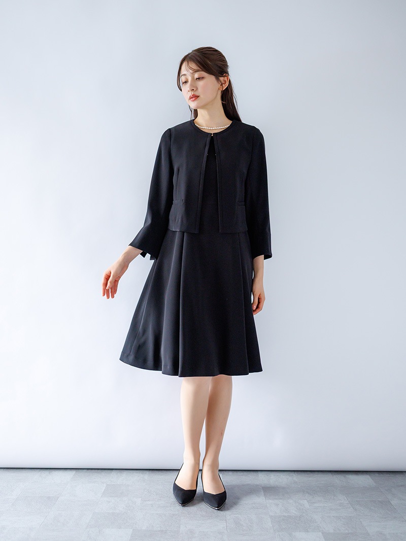 ｺﾝﾊﾟｸﾄﾀﾞﾌﾞﾙｻﾃﾝ ﾉｰｶﾗｰｼﾞｬｹｯﾄ＜秋コーデ＞